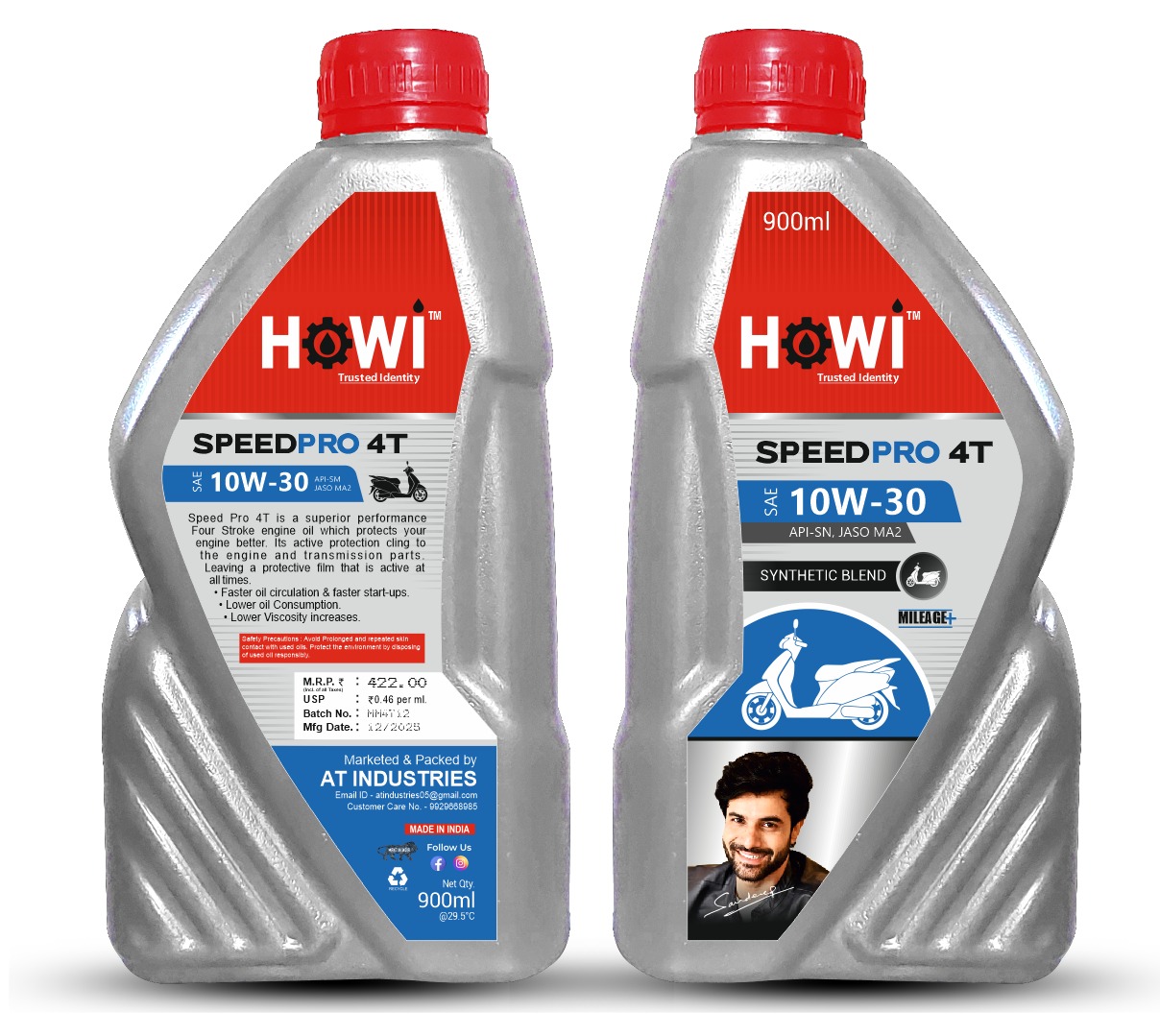 HOWI SpeedPro 4T 10W30 Engine Oil