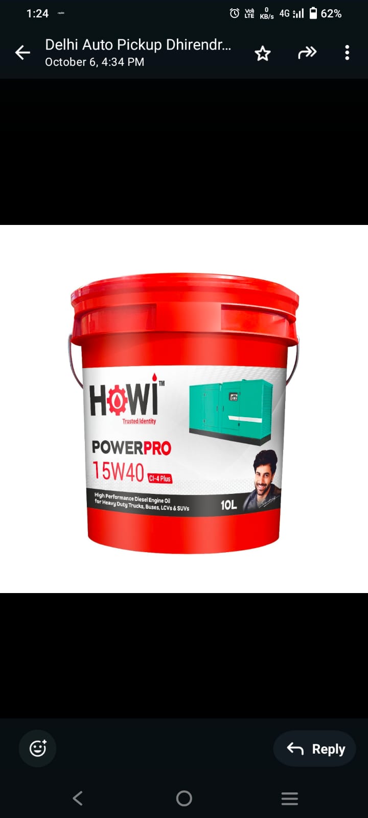 HOWI PowerPro 15W40 Engine Oil